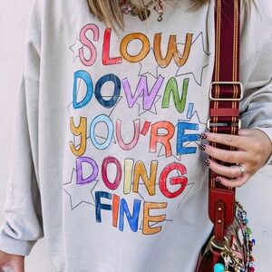 Etta + East graphic sweatshirt